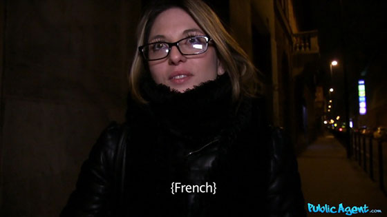 PublicAgent: Rachel Adjani, French Tourist Fucked in Public Stairwell